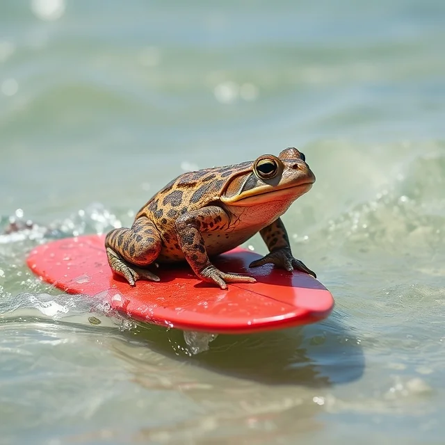 SURFING TOAD picture 6 of 7