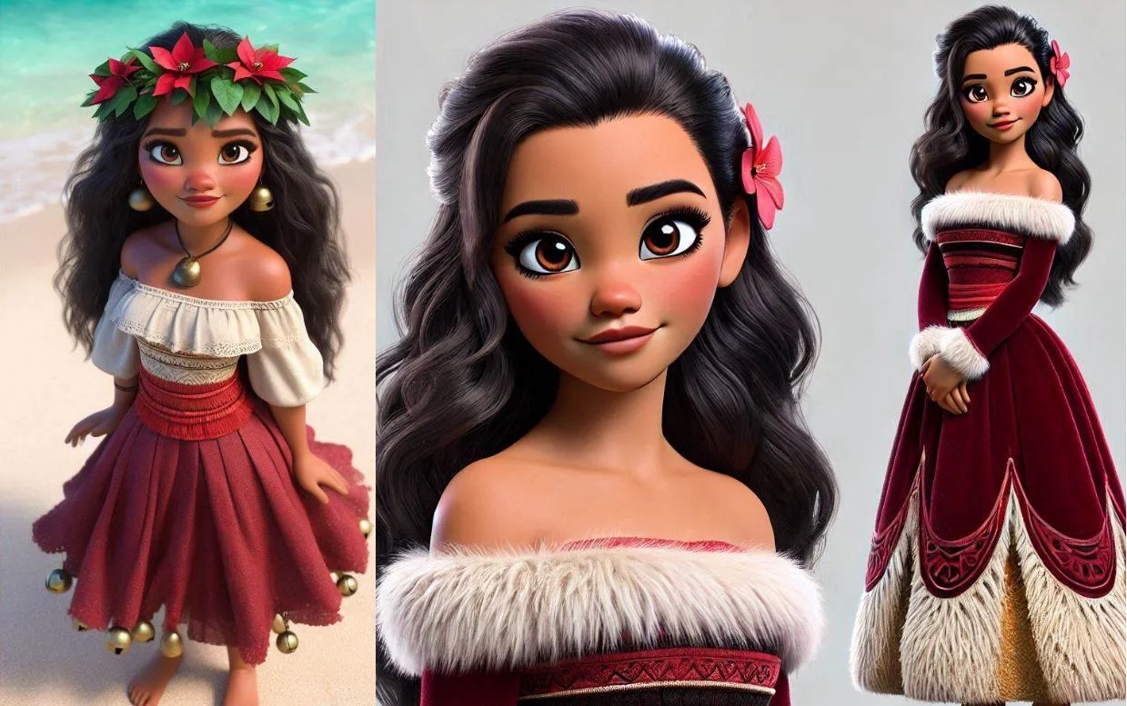 Winter outfits for Moana picture 1 of 1