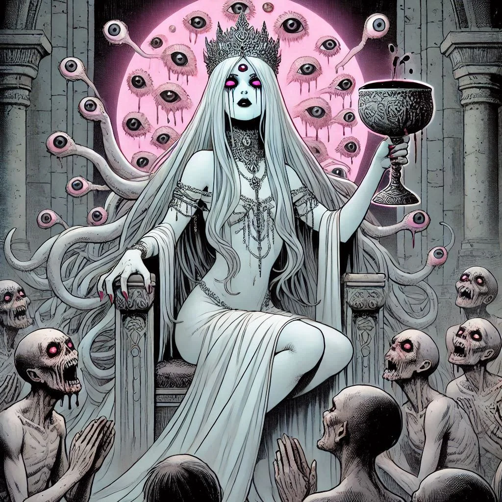 Yesterday's ghost queen is today's eldritch menace picture 4 of 14