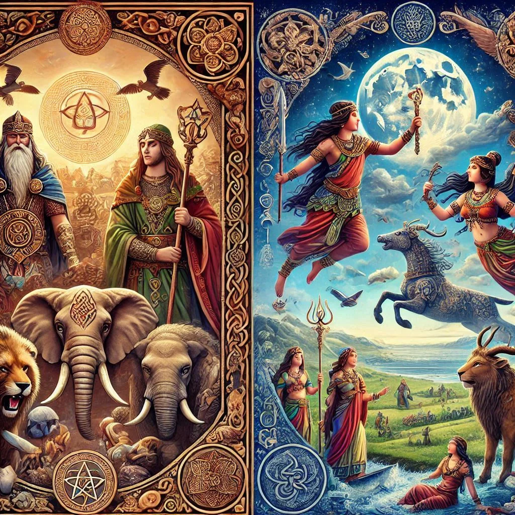 Crossover between Celtic and Hindu mythology picture 1 of 3