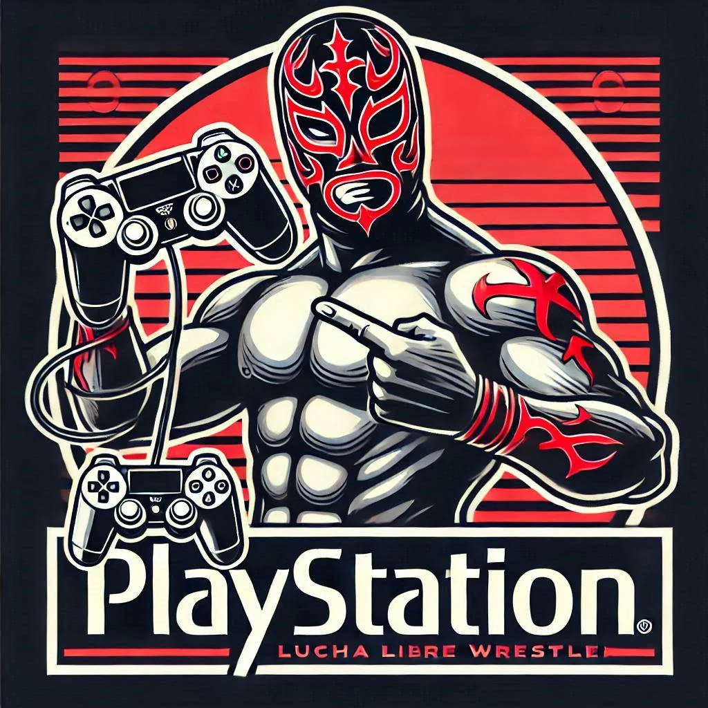 Playstation Lucha Libre Wrestler picture 1 of 1