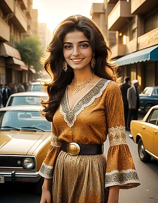 Iranian Woman in 1975'