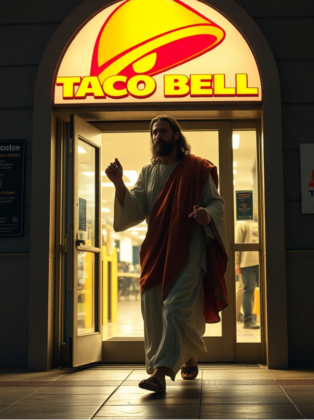 Yeshua Jesus Christ Holds the Keys To Taco Heaven & Taco Hell - Wonder App picture 2 of 9