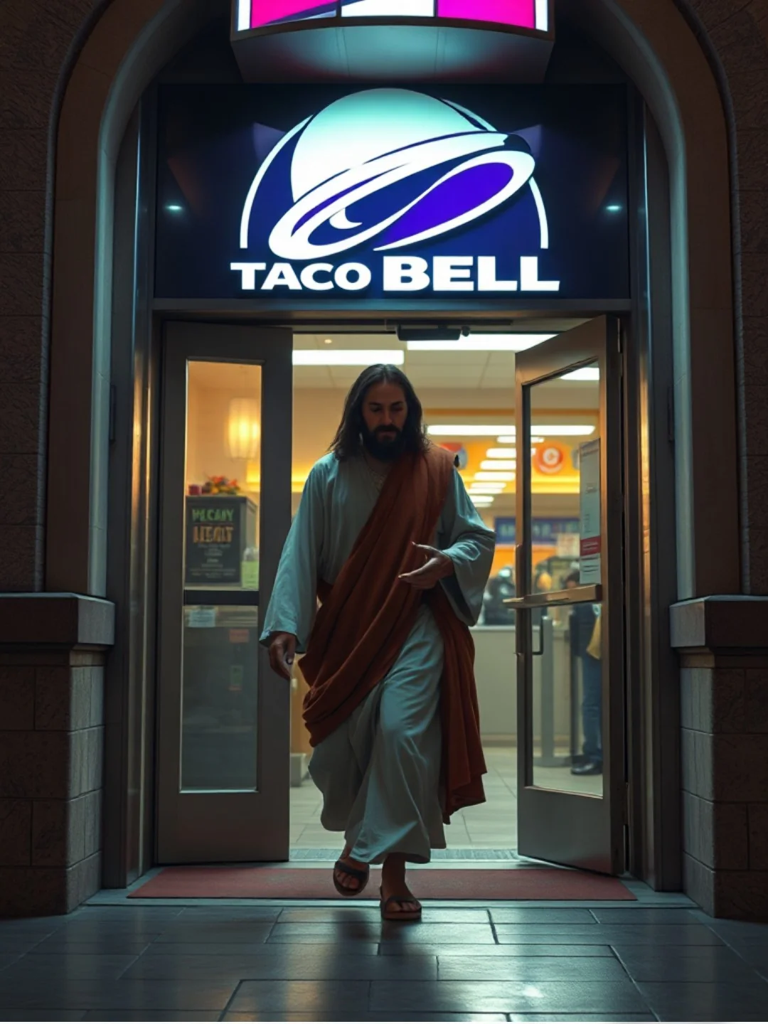 Yeshua Jesus Christ Holds the Keys To Taco Heaven & Taco Hell - Wonder App picture 5 of 9