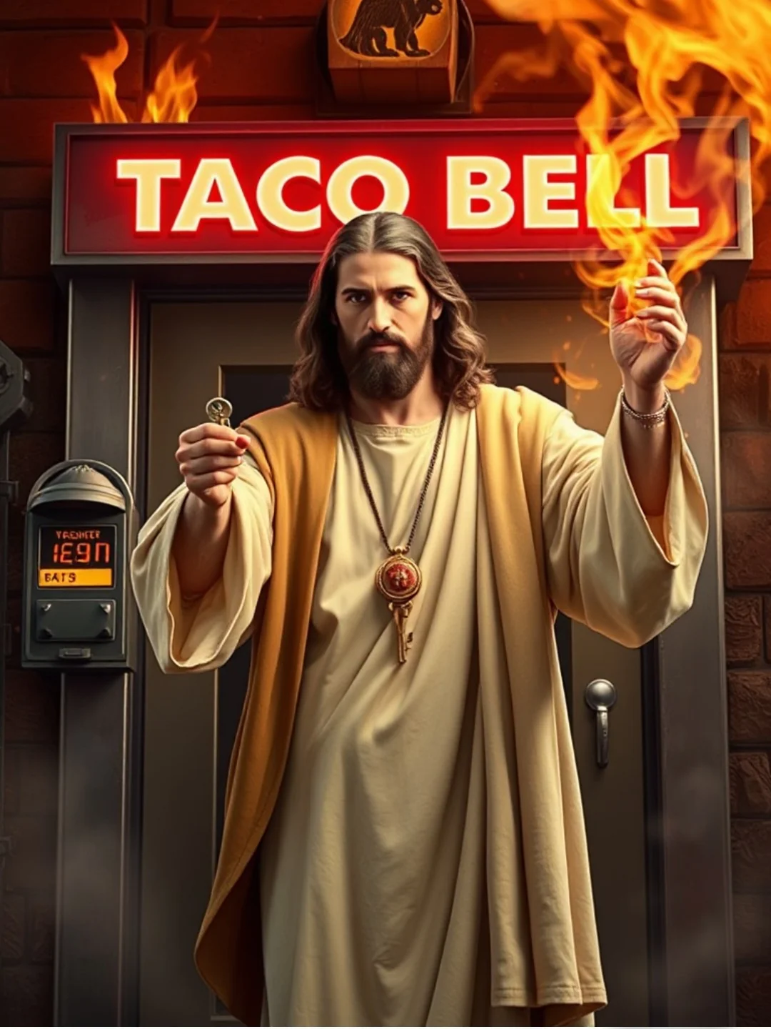 Yeshua Jesus Christ Holds the Keys To Taco Heaven & Taco Hell - Wonder App picture 9 of 9