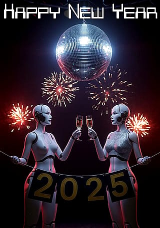 Happy New Year 2025'