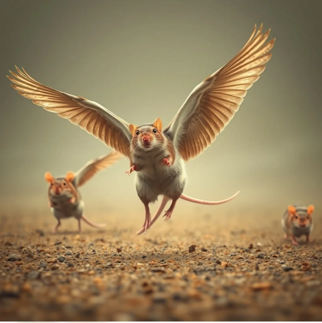 Fear Detector Flying Rats anyone concerned: Wonder App picture 2 of 7