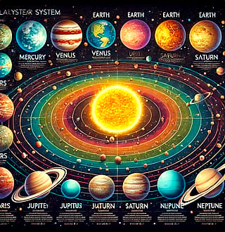 Never forget the planets of the solar system'