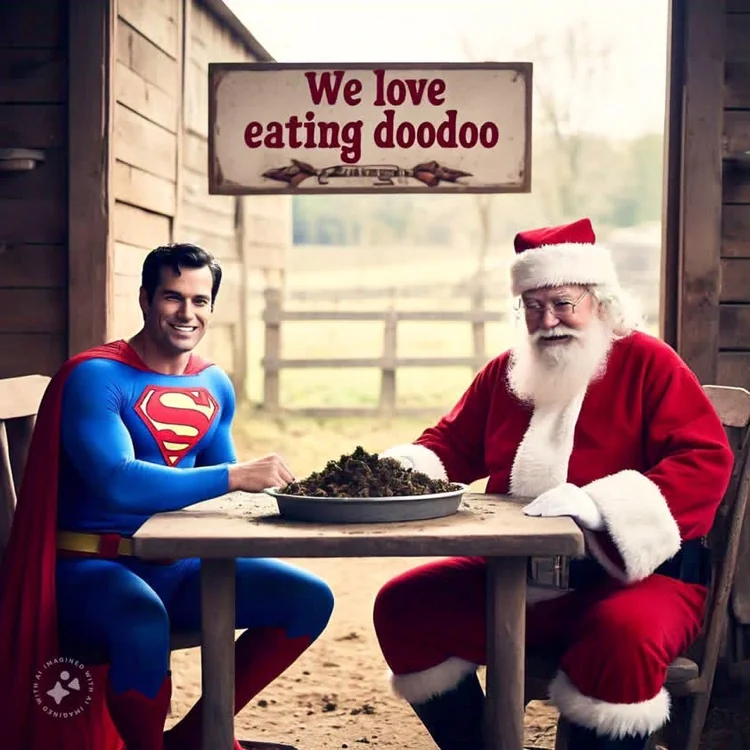 Santa and Superman's daily breakfast, lunch, and dinner option! picture 1 of 1