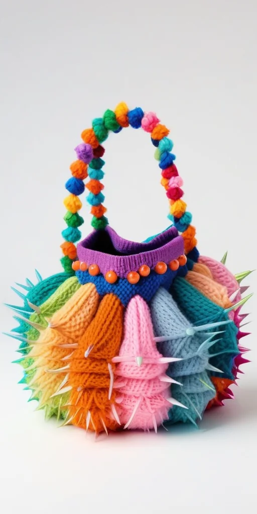 Weird and crazy crochet pieces! 🧶 How's the AI holding up as a crochet master? picture 1 of 20