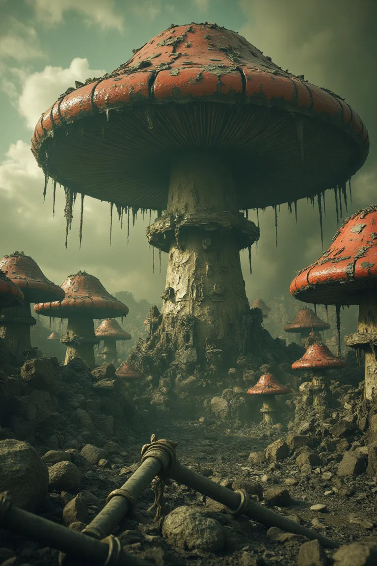 Concept Art from the canceled 2020's Super Mario Bros Apocalyptic reboot picture 2 of 10