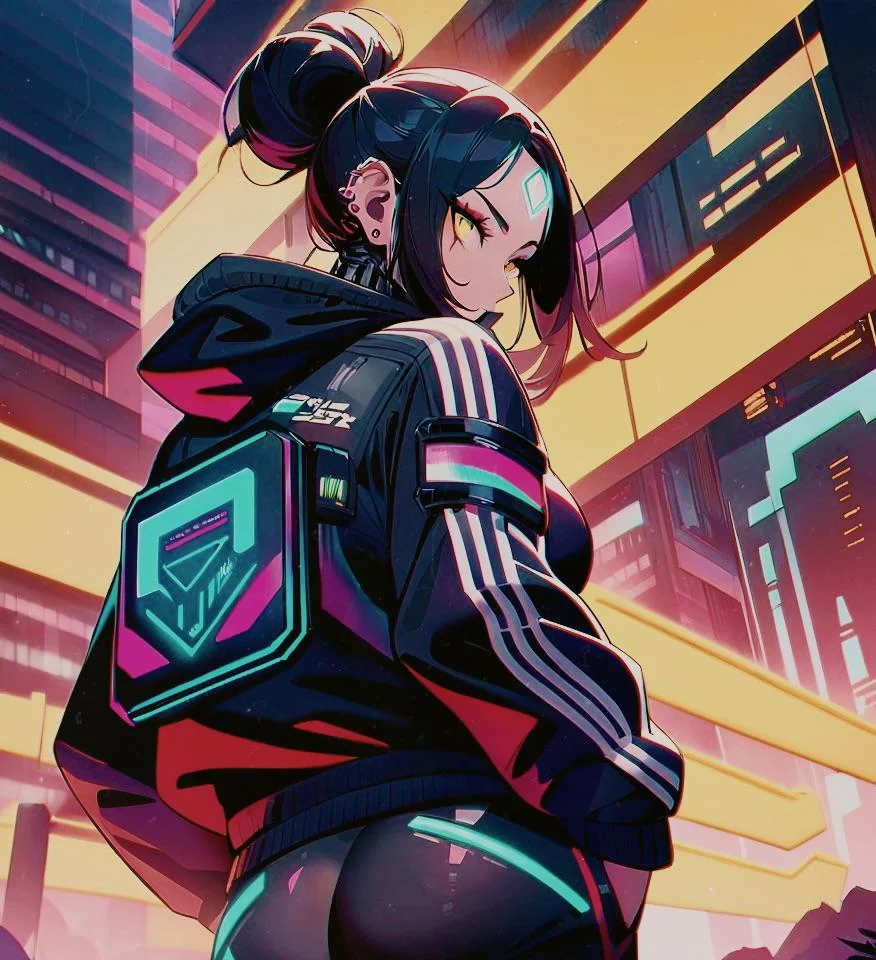 Cyberpunk girl picture 1 of 1