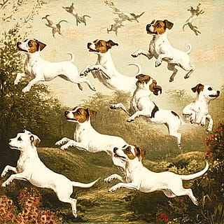 10 Dogs a leapin'