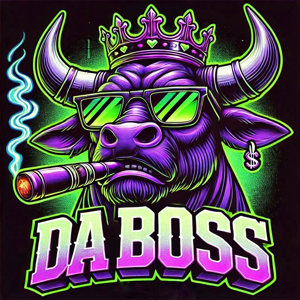 Single cover for dubstep track "Da Boss" picture 1 of 1