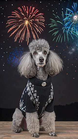 My New Year's Party Host 🎆🐩'