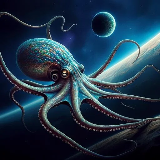 Space Octopus picture 2 of 3