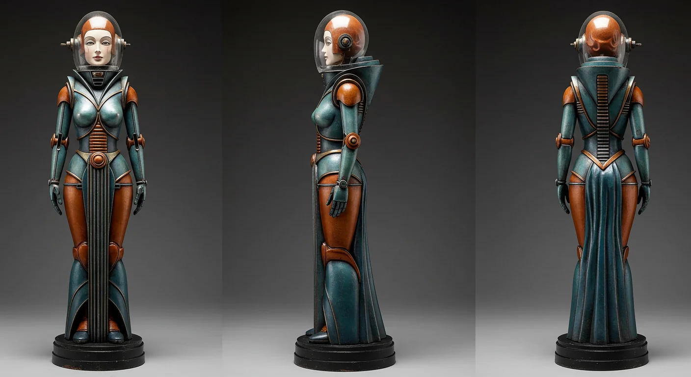 Martian queen figurine picture 1 of 1