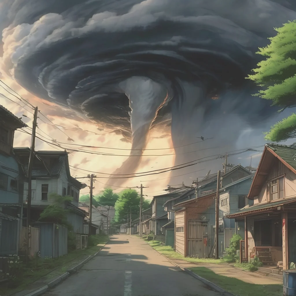 Tornado 🌪, Studio Ghibli style picture 1 of 1