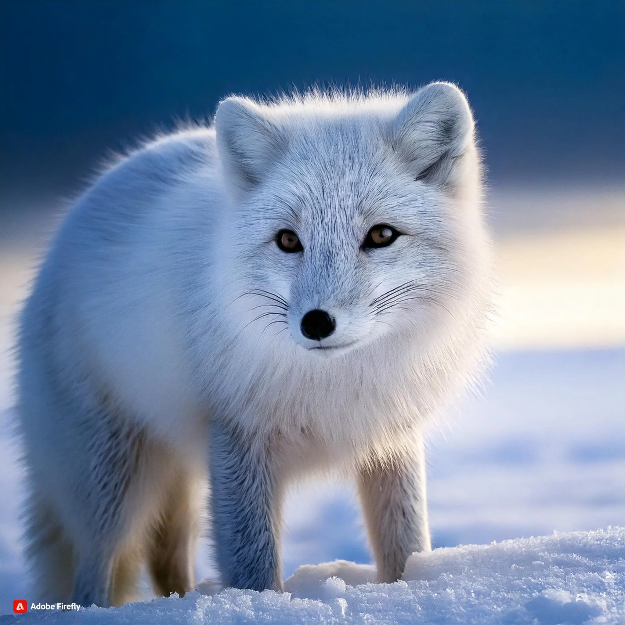 Realistic Arctic Fox picture 1 of 1