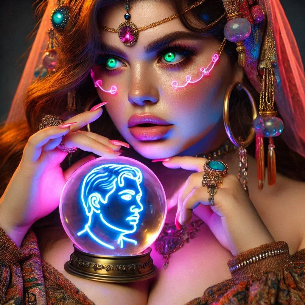 The gypsy & the neon man picture 4 of 5