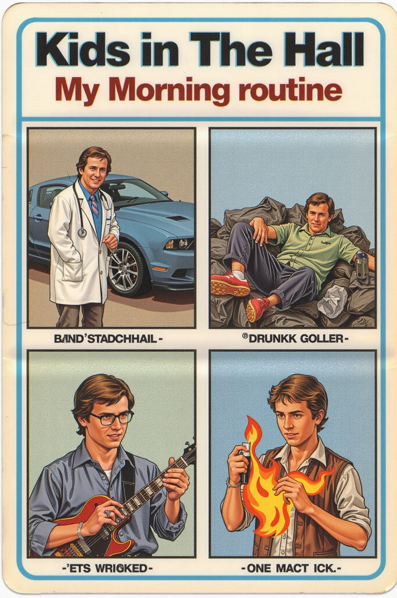 Kids In The Hall Trading Card Booster Pack picture 4 of 10