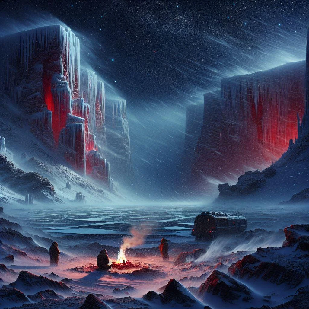 Welcome to Nyx-43B, the last(?) sub-terran city on a frozen wasteland. Let's Explore its depths. picture 4 of 6