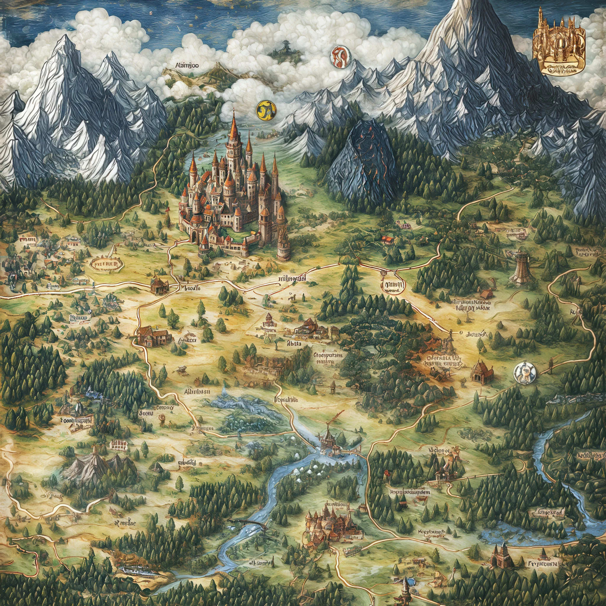 Fantasy Maps (Prompts Included) picture 7 of 7