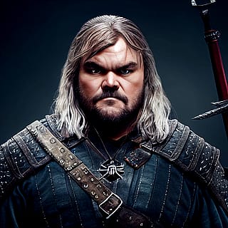 Jack Black as the Witcher 🤘🤘'