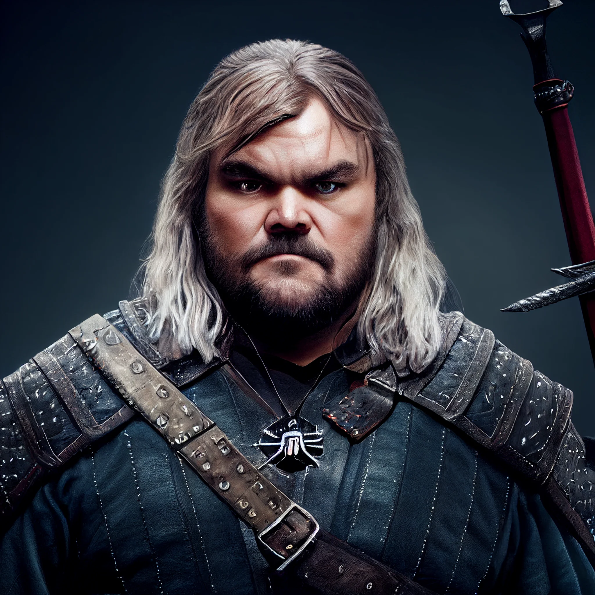 Jack Black as the Witcher 🤘🤘 picture 1 of 3