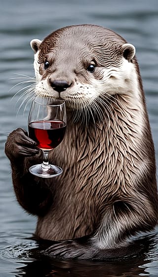 I love Otters. Show Me your Otter-Art'