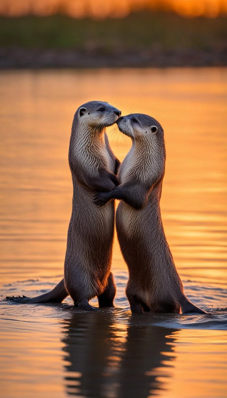 I love Otters. Show Me your Otter-Art picture 4 of 5