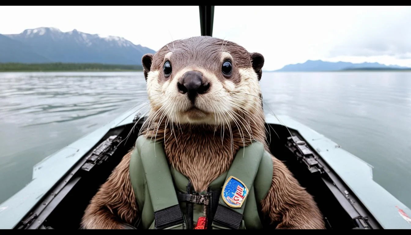 I love Otters. Show Me your Otter-Art picture 5 of 5