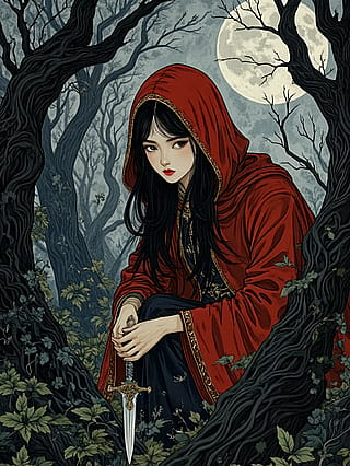 The corrupted Little Red Riding Hood'