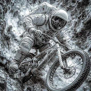 Space Biker'