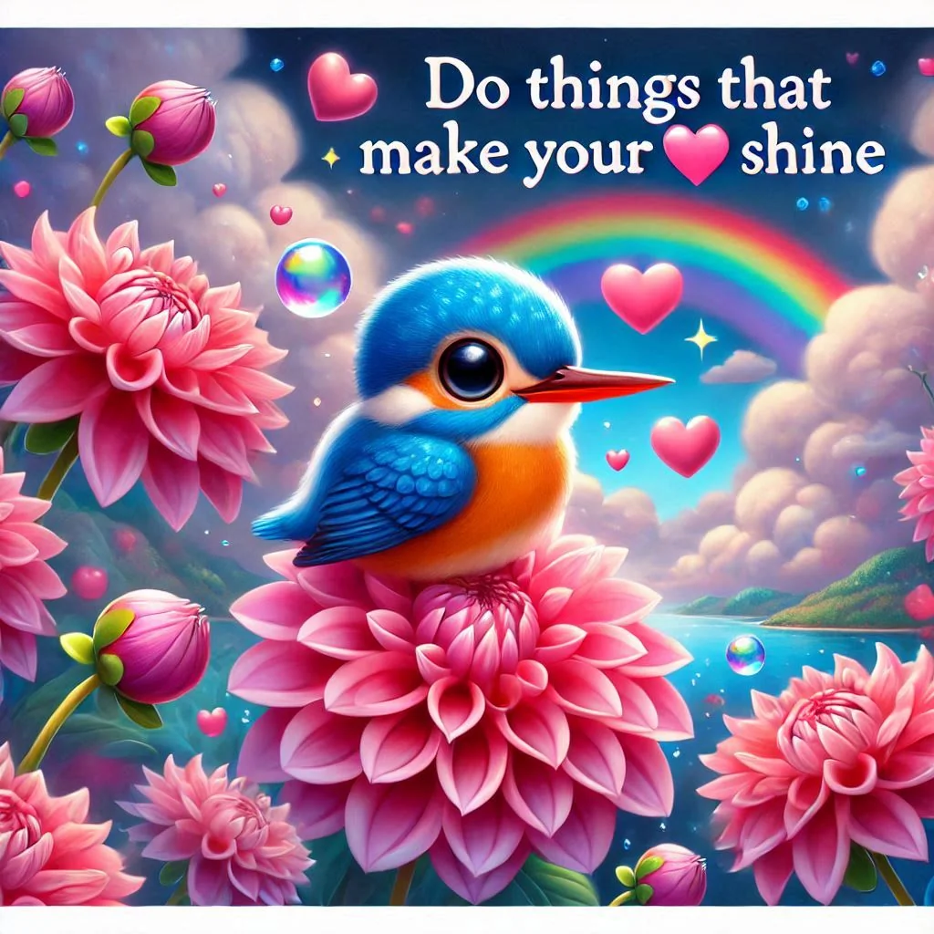 Do things that make your heart shine picture 1 of 2