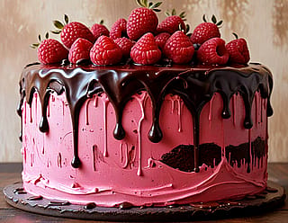 Raspberry Cake'