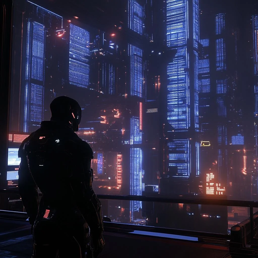 A Cyberpunk Mass Effect crossover, Pt 1. picture 3 of 15