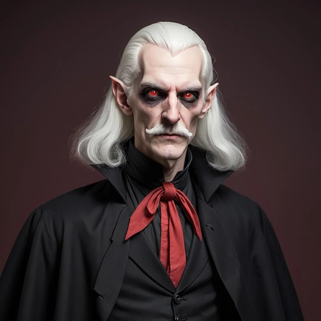 In honor of the release of Nosferatu 2024, create Bram stoker's dracula using ai and post it the comments! picture 1 of 4