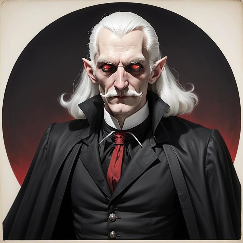 In honor of the release of Nosferatu 2024, create Bram stoker's dracula using ai and post it the comments! picture 4 of 4