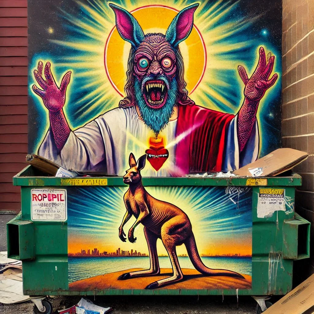 Psychedelic Dumpster Graffiti picture 4 of 20