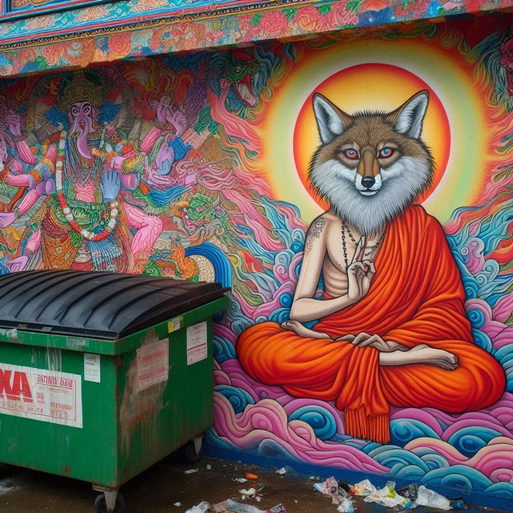 Psychedelic Dumpster Graffiti picture 6 of 20