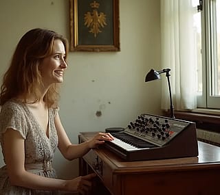 Retro-Jemima: West Berlin apartment, 1980.'