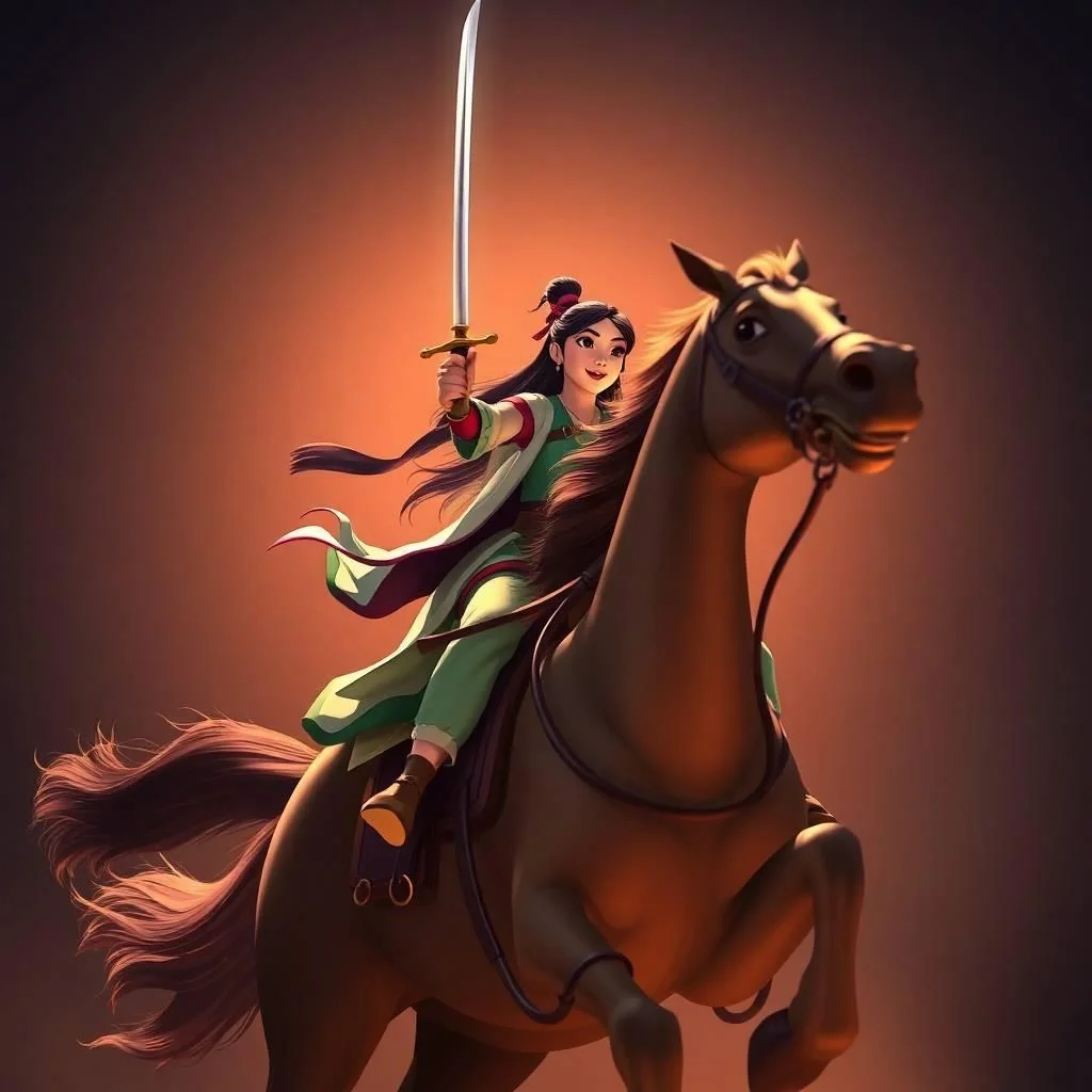 Mulan of the Northern Wei Dynasty picture 6 of 8