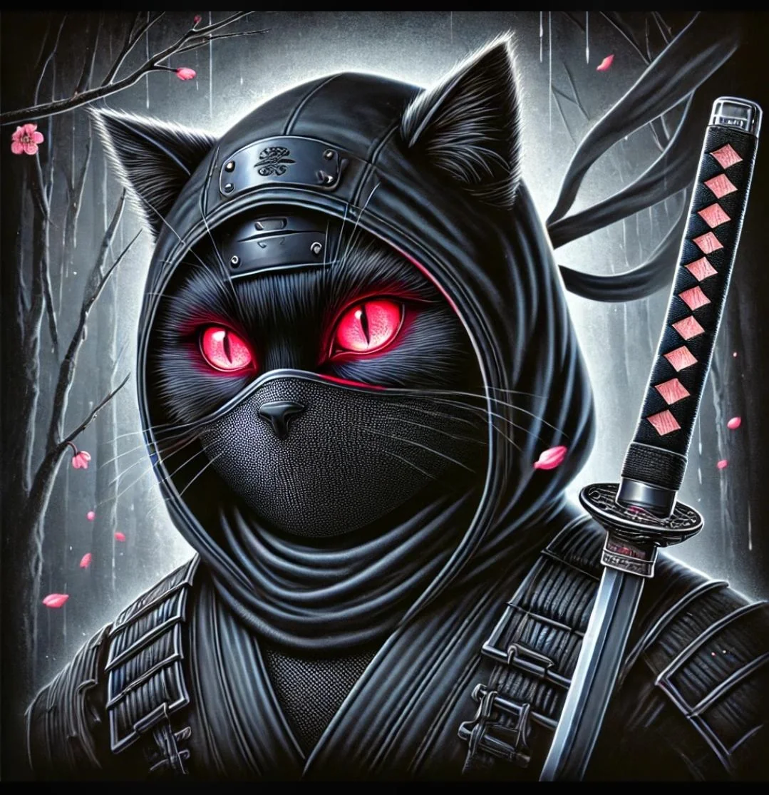 A cat shinobi. picture 1 of 1