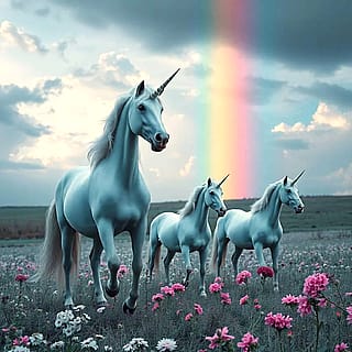 Rainbows with Unicorns'