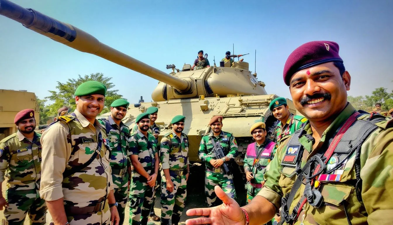 Indian Army Photo Op picture 1 of 1