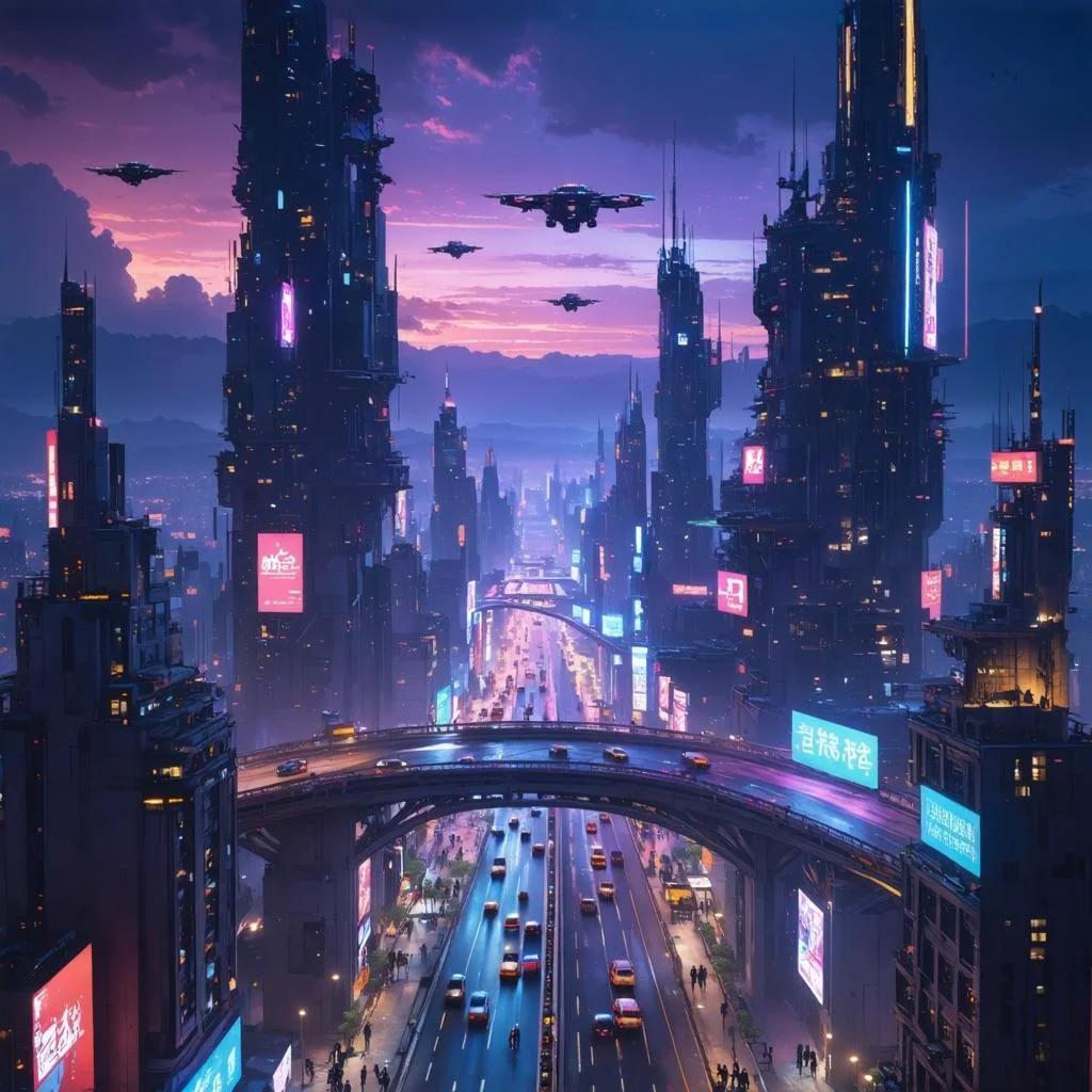 Futuristic City picture 2 of 2