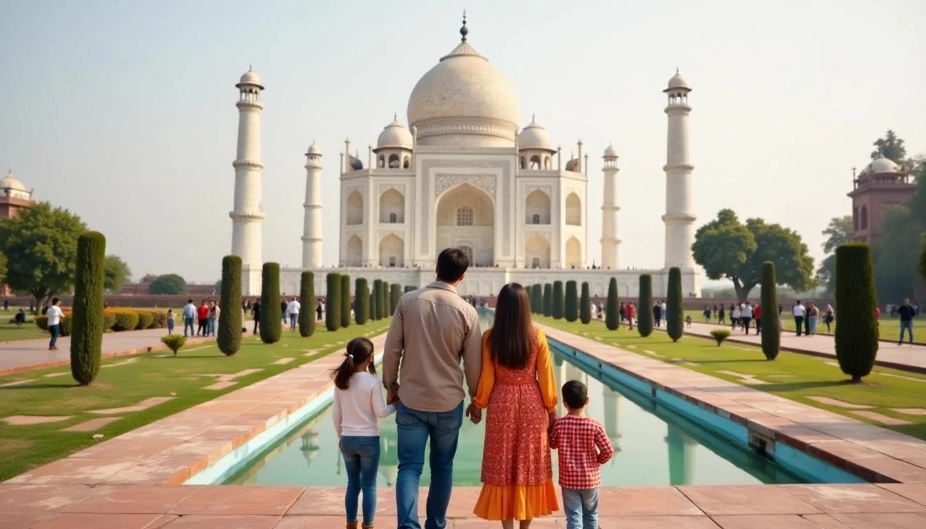 Family Vacation to Taj Mahal picture 1 of 2