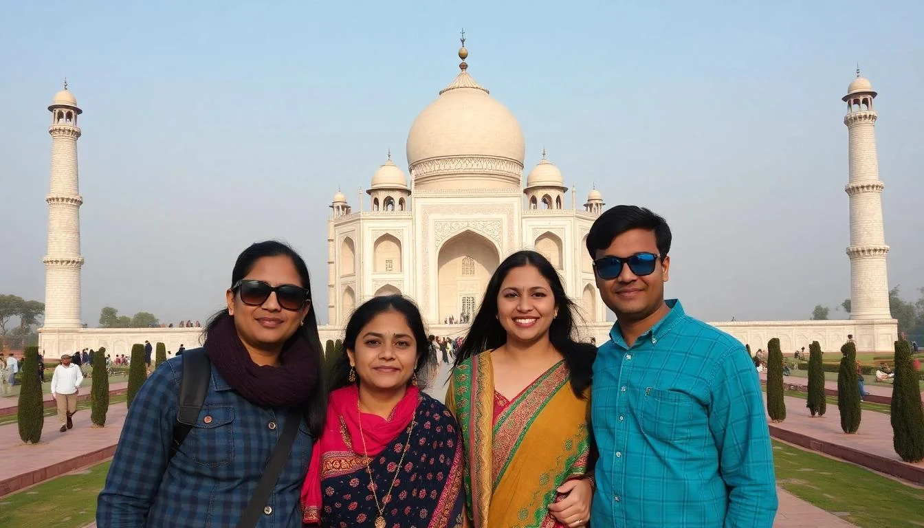 Family Vacation to Taj Mahal picture 2 of 2