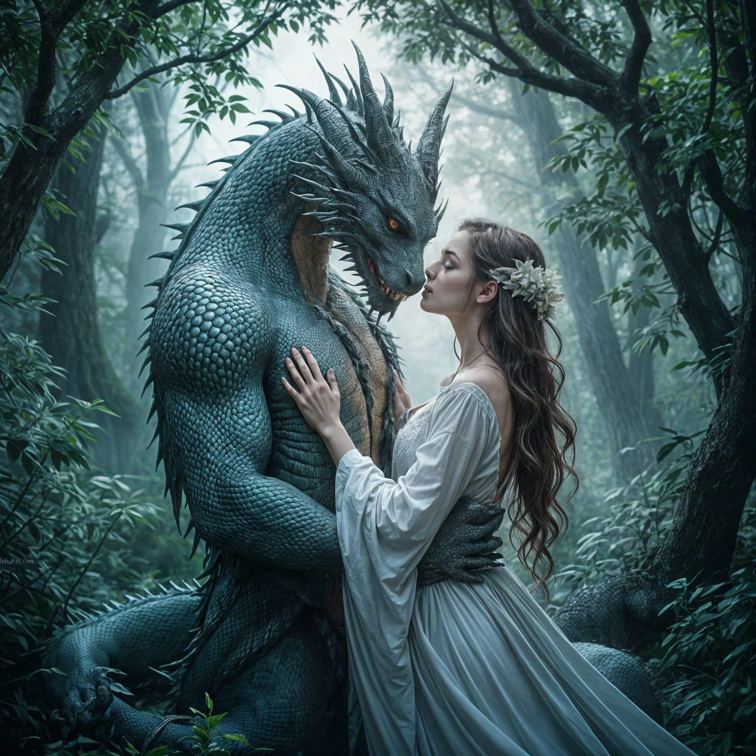 Ware Dragon and Human Lover picture 1 of 1